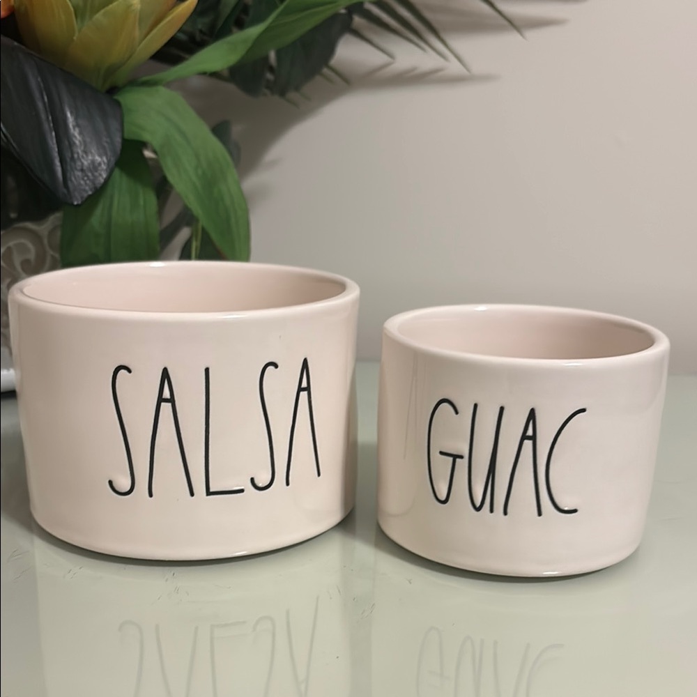 Salsa and Guac Ceramic Bowls